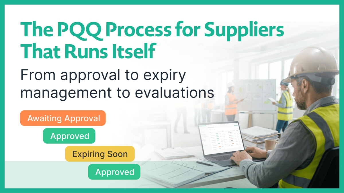 Ppqe Methods The PQQ Process for Suppliers That Runs Itself